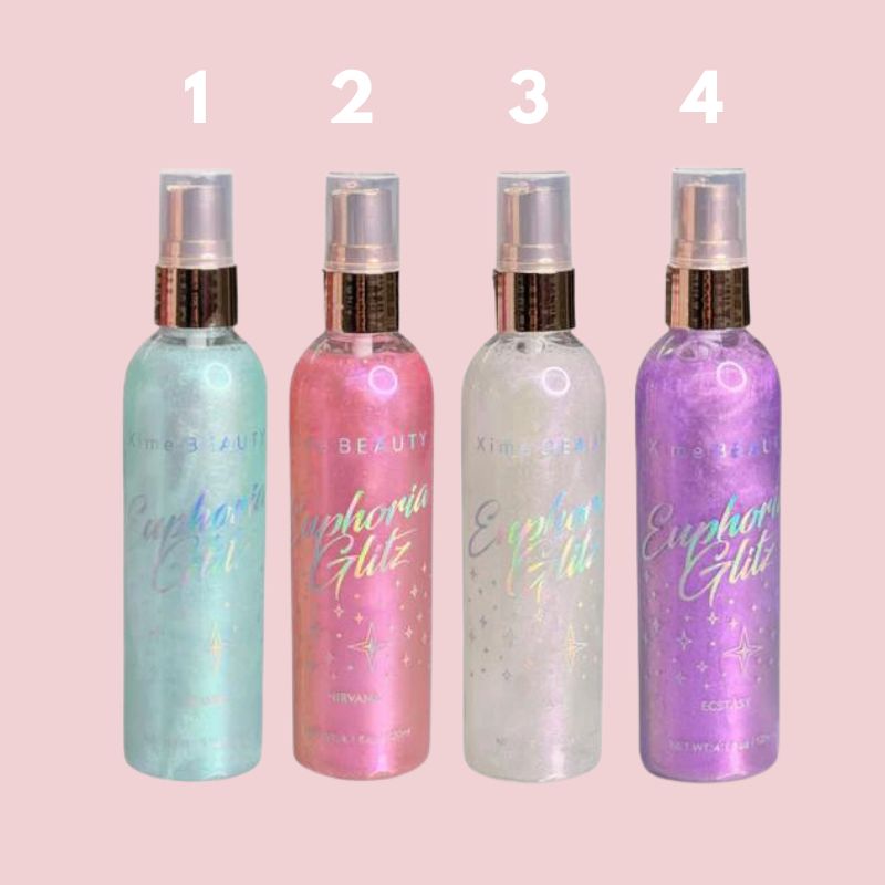 Euphoria Glitz Shimmer Highlighter & Illuminating Body Spray