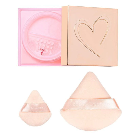 Setting Powder Puff Set Pink Cloud