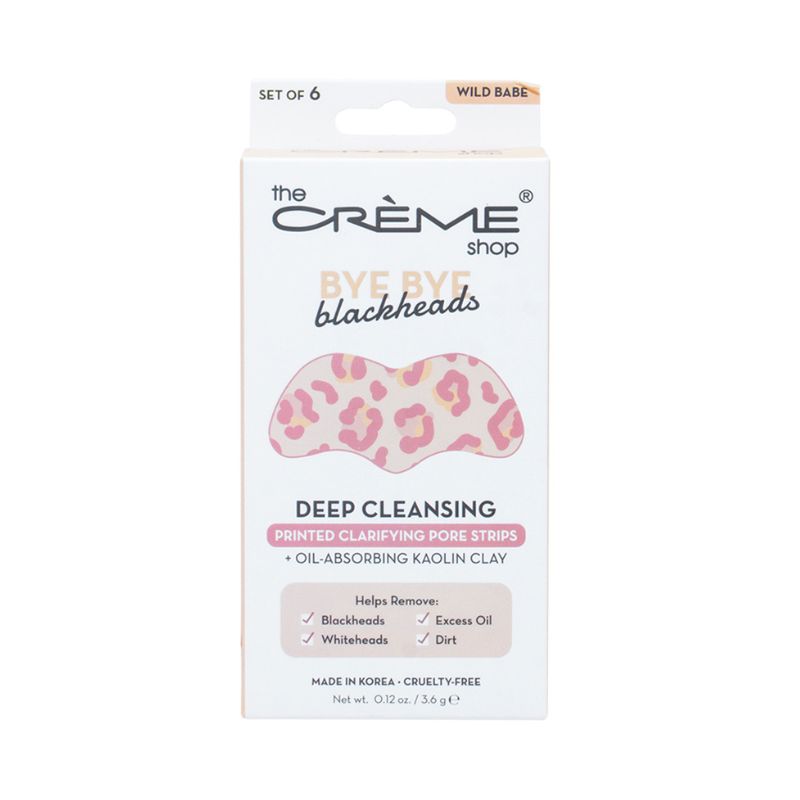 Bye Bye Blackheads Printed Nose Strips