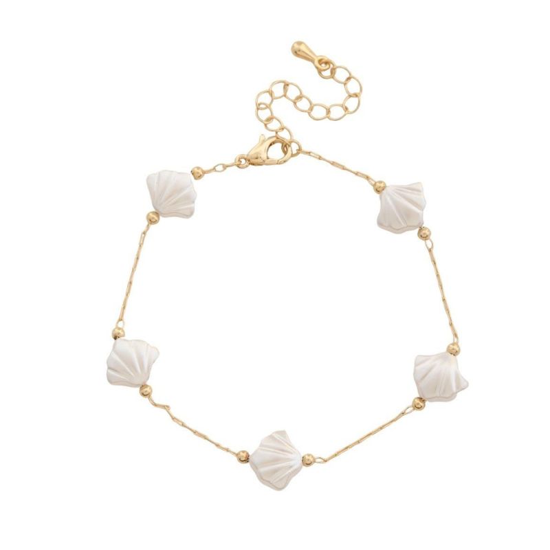Seashell Charm Bracelet