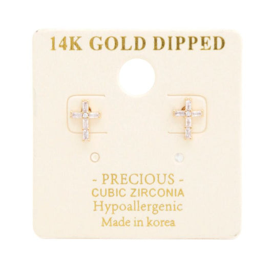 Cross Earrings