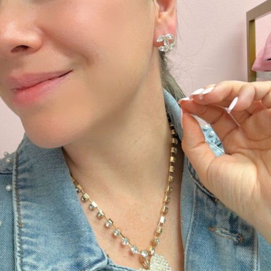 Rhinestone Earrings