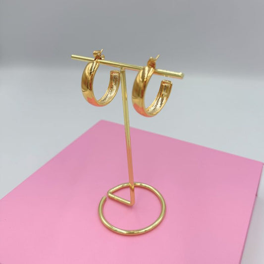 Gold Hoop Earrings