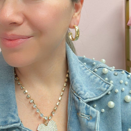 Gold Hoop Earrings
