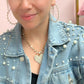 Pearl Hoop Earrings