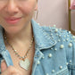 Gold Dipped Rhinestone Earrings