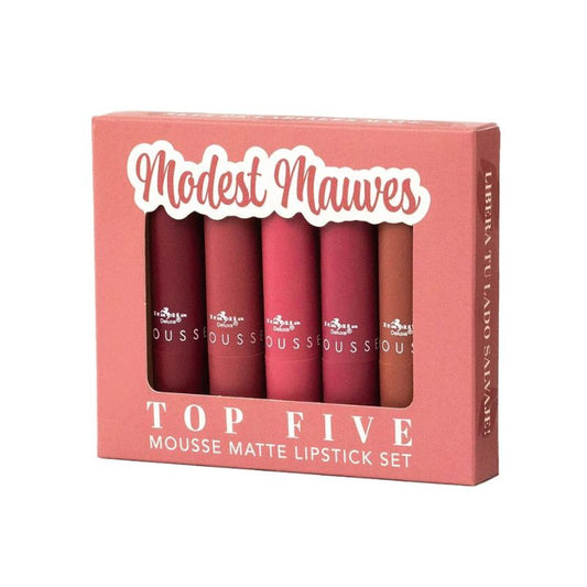 Mousse Matte Lipstick - Top Five