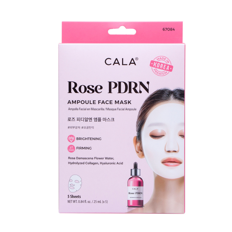 Cala Rose Pdrn Ampoule Face Mask Set